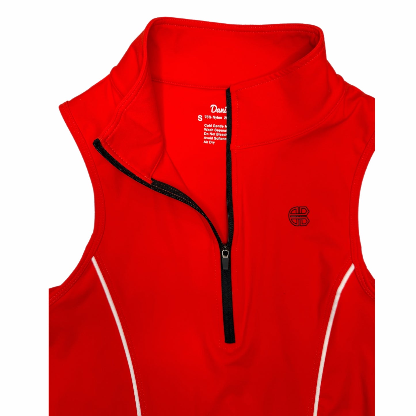Sleeveless Zip Up - Golf Top