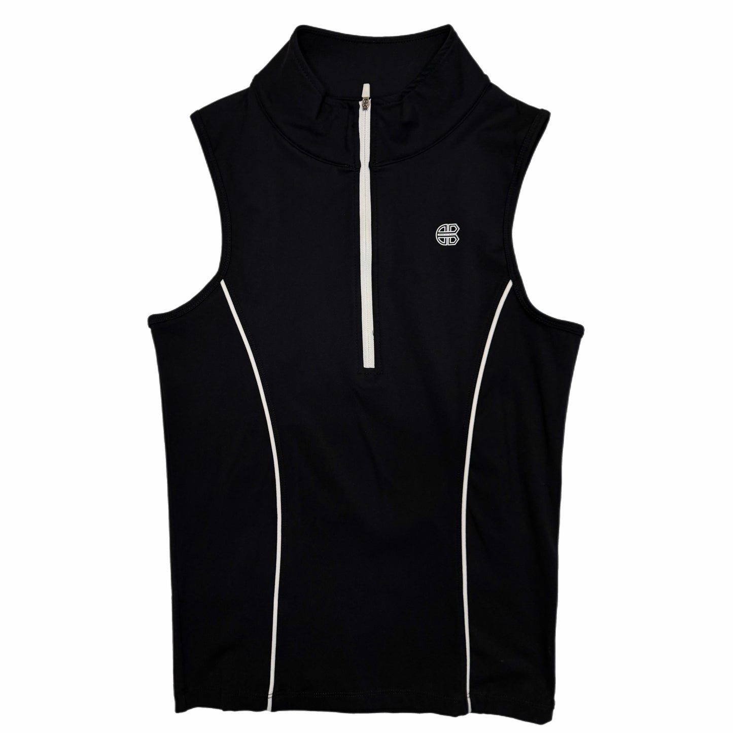 Sleeveless Zip Up - Golf Top