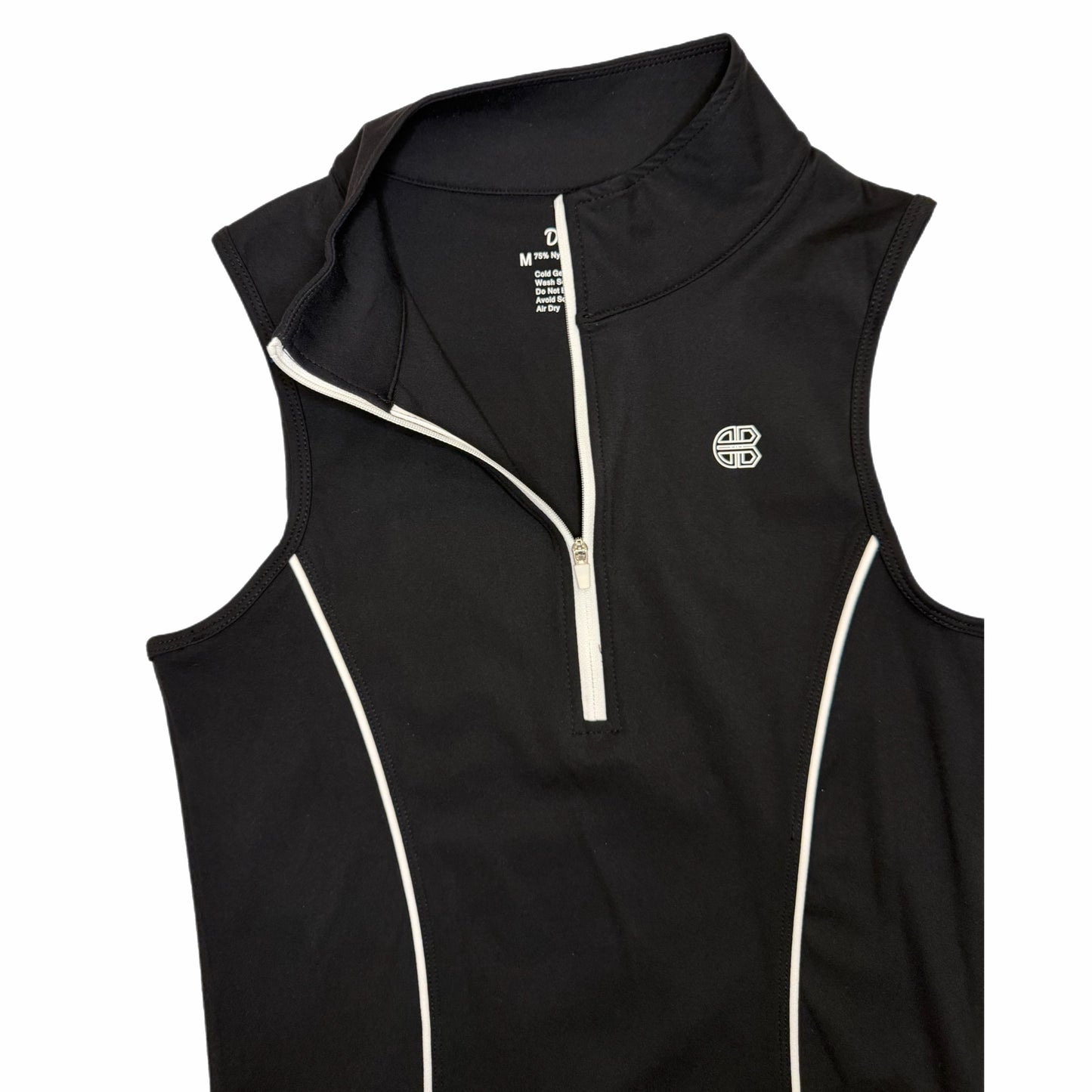 Sleeveless Zip Up - Golf Top